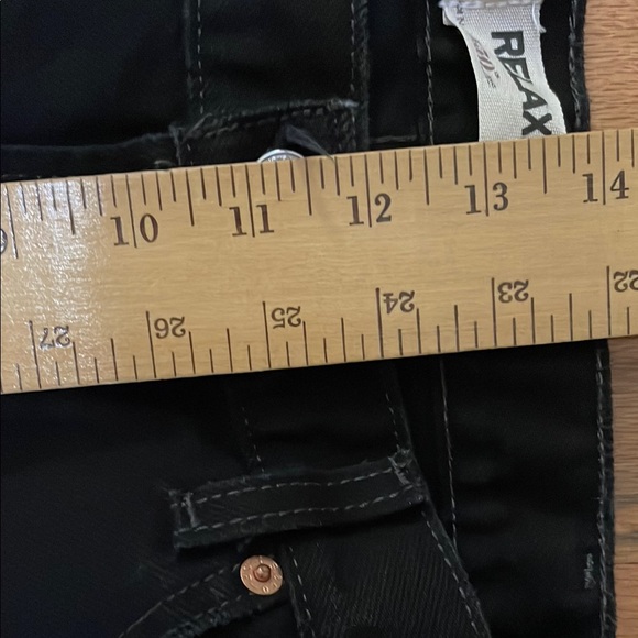 Levi's 550 Men's Black Jeans Tag Size 38 x 32 Pockets 100% cotton - Picture 8 of 12